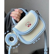 New 2025 Desain Ceruk Baru Tas Donat Ceri Krim Tas Tangan Tas Pelana Tas Selempang Wanita Happy Shop