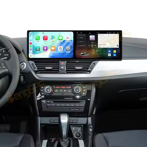 Update 9.1" Dual Screen Android 15 Car Radio For BMW X1 E84 F48 2009-2016 Carplay GPS Navigation Mul