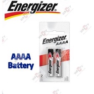 WSS (2PCS) GENUINE Energizer AAAA E96 Alkaline Battery 1.5V
