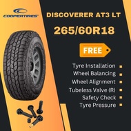 NEW TYRE 265/60R18 DISCOVERER AT3 LT COOPERTIRES (WITH INSTALLATION)