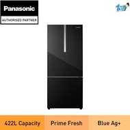 【𝐅𝐑𝐄𝐄 𝐃𝐄𝐋𝐈𝐕𝐄𝐑𝐘】PANASONIC NR-BX421WGKM (422L) 2-Door Inverter Bottom Freezer Refrigerator