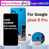 OLED Quality For Google Pixel 8 Pro LCD Display Touch Screen Digitizer Panel Assembly GC3VE G1MNW Di