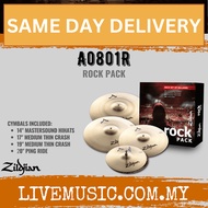 Zildjian A Zildjian Cymbal Set - Rock Pack (A0801R)