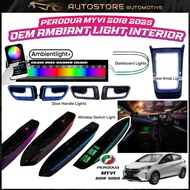 PERODUA MYVI 2018-2025 MYVI Lagi Best New Interior Decoration LED Light Ambient Light PNP