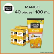 ❐ ✽ ◿ Minute Maid Fresh Mango Tetra Juice 180mL - Pack of 40