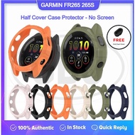 Garmin Forerunner 265 / Forerunner 265s / FR265 / FR265s Sarung Half TPU - No Screen + PERCUMA Anti‑