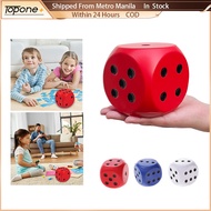 6cm Soft Big Sponge Dice Elastic Dice Toys Game Playing Dice Anti Stress Children Educational Toy