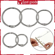 WIN Keychain Key Rings Metal Book Rings Loose Leaf Binder Rings Binder Rings