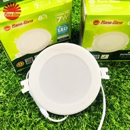 Led downlight At06.V2 Rang Dong capacity 5w, 7w, 9w holes 90mm and 110mm with 2 colors A/S white and