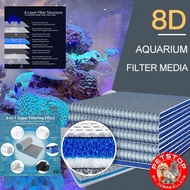 8D Aquarium Foam Filter Washable