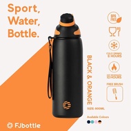 New Arrival FJbottle - 800ML Stainless Steel Portable Sports Bottle with Magnetic Cap, Free Bottle B