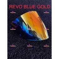 VISOR HELMET LASER 46 YH PRO LTDSWANINDEXX-DOT G518ONZA (TINTED/RAINBOW/GOLD/REVO RED/REVO BLUE/REVO