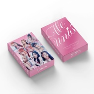 55pcs UNIS LOMO Cards The 1st Mini Album WE UNIS Photocards HYEONJU NANA GEHLEE KOTOKO YUNHA ELISIA 