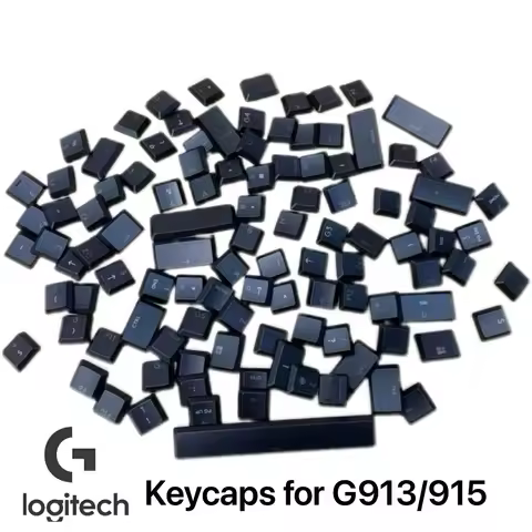 109 Keys Logitech G913/G915 Keycaps Transparent PBT Thermal Sublimation Keys for Logitech G913/G915 