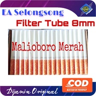 EA Filter Tube 8.0 mm RF+ | Malioboro Merah | Kertas Selongsong Injector Horns Bee Gerui Gizeh
