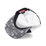 Topi DC Shoes Wes Kremer Trucker Cap Black White ORIGINAL