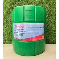 [Genuine] High quality white hydraulic oil K-Lube VG 46 (18 Liters)