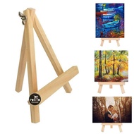 Easel Stand Medium Penyangga Lukisan Bahan Kayu Tripod Display Foto Lukisan Sedang