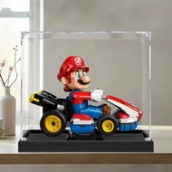 Transparent Acrylic Display Box For LEGO 72037 Horsepower Go-kart Storage Case Dustproof Cover