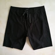 Spot Hurley Pure Black Men's Beach Pants Fit Shorts Large Size Casual Surf Pants