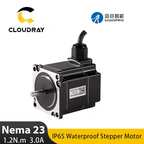 Leadshine Nema 23 IP65 Waterproof Stepper Motor 1.2N.m 3.0A 57CM13-FS Stepper Motor for CNC Engravin