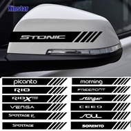 《READY STOCK》2pcs GT GTLine Car Rearview Mirror Sticker For Kia Rioxline SportageR Stinger Venga Ceed Sorento Picanto Stonic Soul Morning
