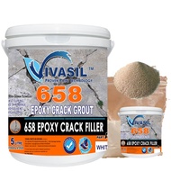 5L Vivasil 658 Epoxy Grout is a Epoxy Compound for Patching, Resurfacing, and Rebuilding Concrete.