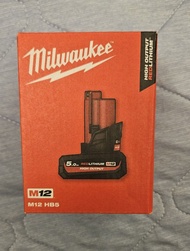 Milwaukee美沃奇M12 HB5 電池