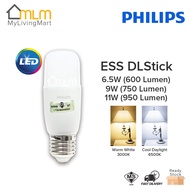 PHILIPS Essential 6.5W 9W 11W E27 LED Stick Bulb PHILIPS LED Bulb SIRIM