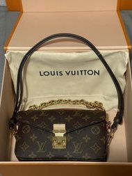 Louis Vuitton POCHETTE MÉTIS EAST WEST LV老花手袋