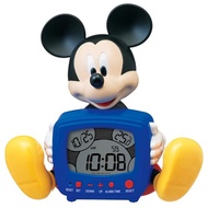 Seiko clock (Seiko Clock) alarm clock table clock digital chat alarm 229 × 232 × 130 mm Disney Disney Mickey Mouse FD485A blue