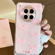 Korean Colorful Bow Phone Case For Realme GT7 GT7T GT6 GT6T GT5 GT3 240W GT2 GT Master Explorer P3 P