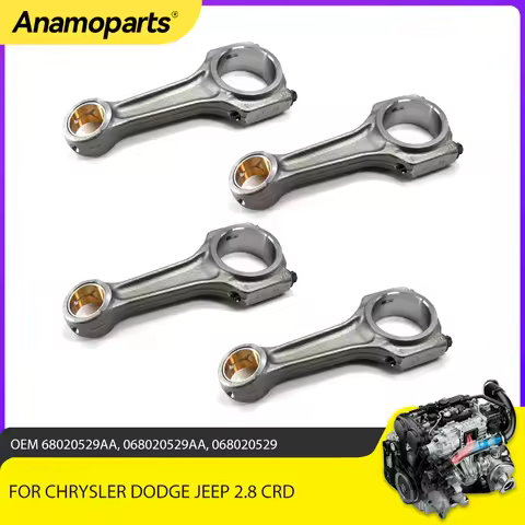 Engine Parts Connecting Rod Set Fit 2.8 L ENS Diesel For Jeep Cherokee Wrangler JK Chrysler Voyager 