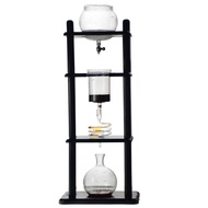 Ice Drip Coffee Pot Drip Ice Brew Pot Cold Brew Ice Brew Coffee Glass Pot 5-8 Persons Household Hand