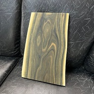 巴拉圭綠檀特選料木件一件　原料　藝術料　木件擺盤　桌面置物盤