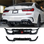 BMW G20 M Sport Bumper CMST Vten G20 Rear Diffuser With Led Carbon Bodykit Accessories
