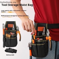 GOG New Multi Layer Electrician Tool Kit Adjustable Thickened Wear-Resistant Tool Waist Bag Hardware