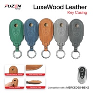 FUZEN - LuxeWood Leather for Mercedes benz S Class S300 S350 S450 S500 Mercedes W206 W223 S400 C200 