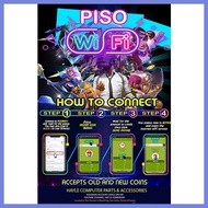 ⚽︎ ✽ ◳ Piso Wifi Tarpaulin EZ WIFI Layout READ DISCRIPTION BELOW