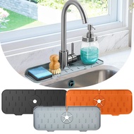 Kitchen Silicone Drain Pad Bathroom Faucet Absorbent Mat Home Desktop Drain Pad