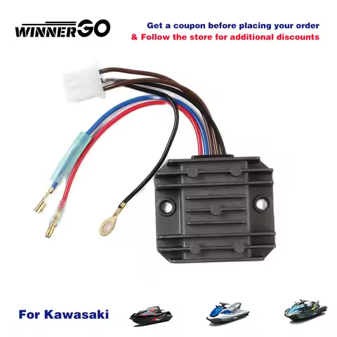 Jetski PWC Parts Voltage Regulator Rectifier For Kawasaki Jet Ski 750 SX SXI 800 SXR SXI Pro JS750 J