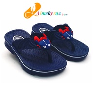 Sendal Jepit Anak Lelaki / Sandal Cowok Umur 2 3 4 5 6 7 8 Tahun Motif Naga Dragon Lucu Terbaru