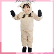 Halloween Kids Cute Sheep Costume Boy Girl Animal Cosplay Costume