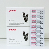 [ORIGINAL] NEW PACKING YUWELL GLUCOSE STRIP FOR MODEL 710, 582, 301,586