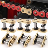 Motorcycle 520 525 Oil Seal Chain Connecting Link Durable Alloy Steel Chain Joint Connector with Rub