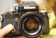 Nikon F2A黑機身加購50mm S.C F1.4稀有AI接環+日版餅乾鏡 FM2 FM3 FE2 F3 F4 可參