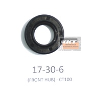 OIL SEAL 17-30-6 (FRONT HUB) - CT100