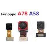 Front camera for OPPO A78 A58 5G CPH2577 CPH2565 CPH2483/2495 Back camera