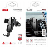 XO C37 1 HAND OPERATE CAR AIR VENT PHONE HOLDER WITH GRAVITY(BLACK)