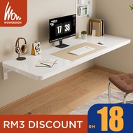 Wall Table Foldable table with Bracket Folding Table/Meja Lekat Dinding Foldable Wall Rack Meja Lipat Bedside Table Dressing Table Computer Table
